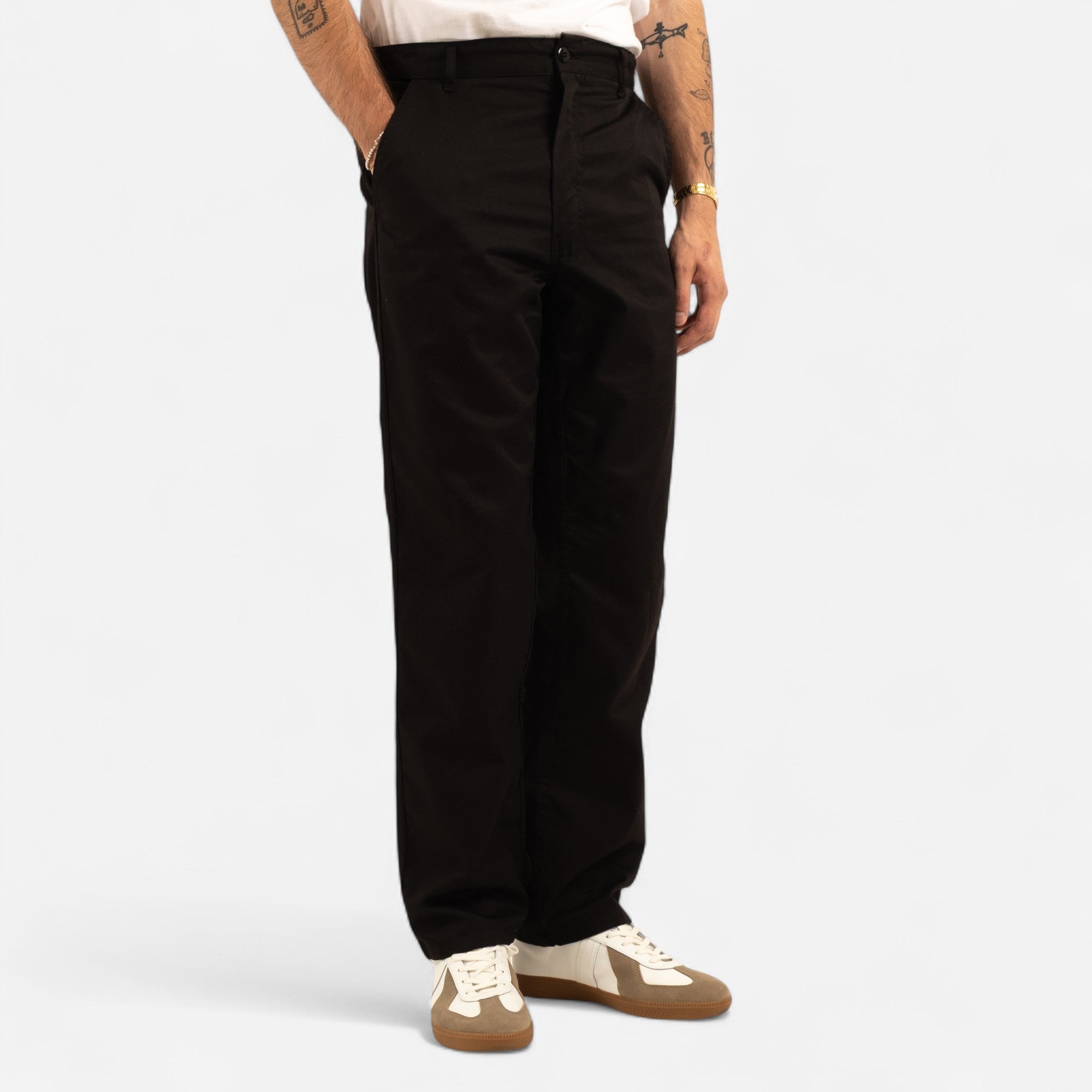 FRENCH WORK PANTS - BLACK — Universal Surplus