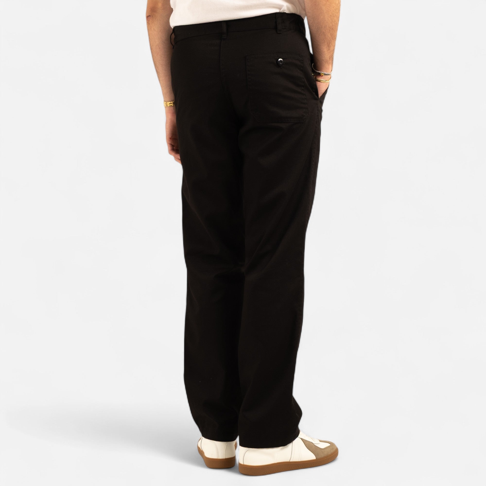 FRENCH WORK PANTS - BLACK — Universal Surplus