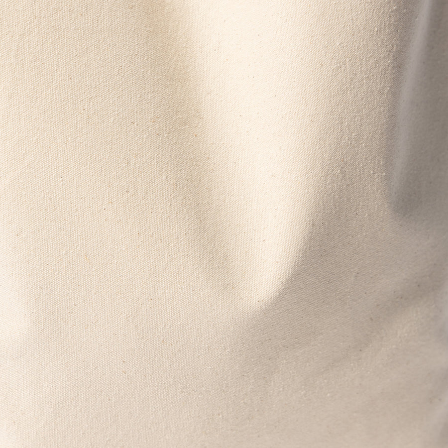 DUCK CANVAS TOTE BAG - CREAM