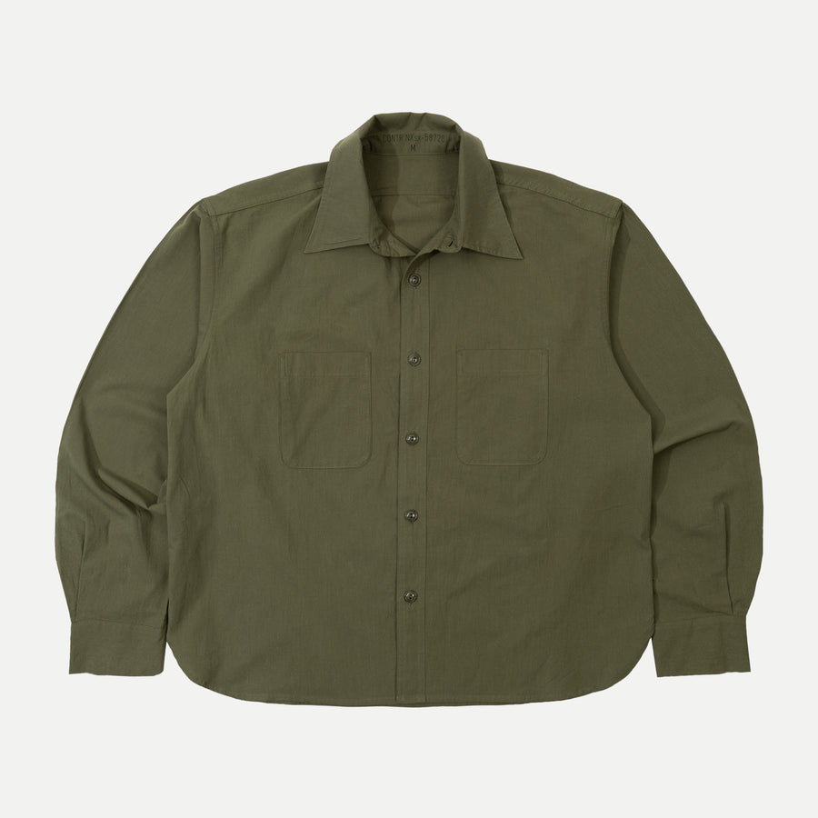 ウェア・シャツ 80's USN Guam Naval Station boring shirt UNIVERSAL USN SHIRT — Universal Surplus