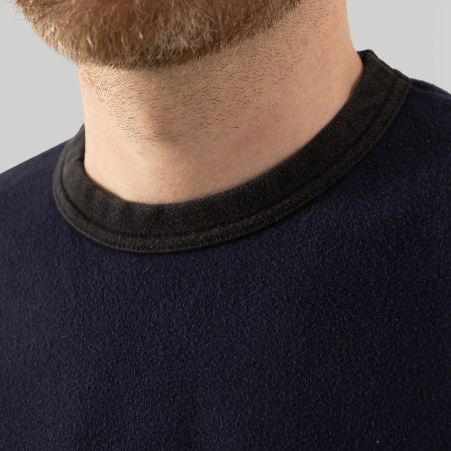 BW RINGER NAVY TEE — Universal Surplus