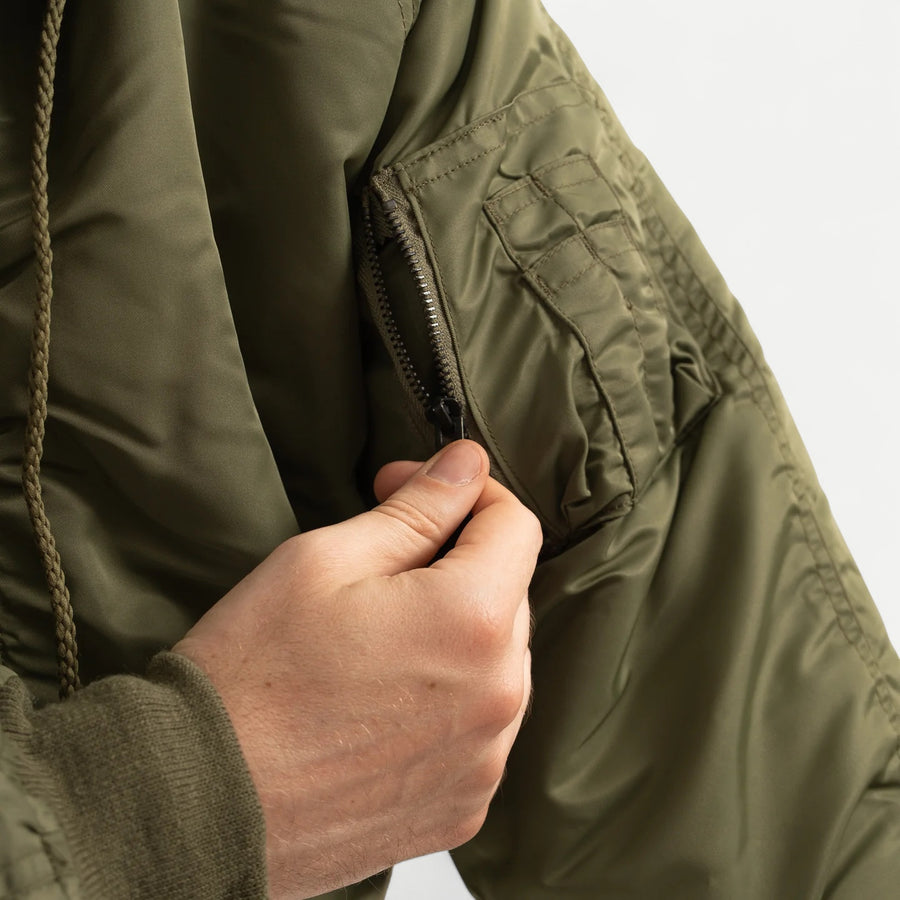 USA N2B FLIGHT JACKET - OLIVE