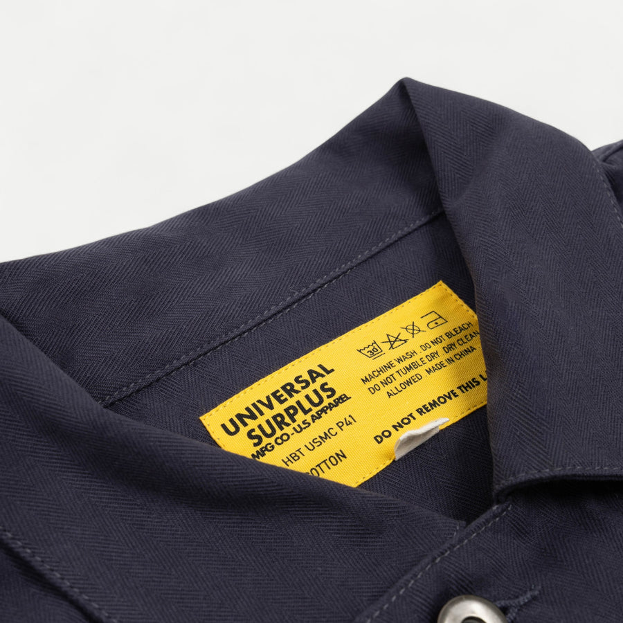 UNIVERSAL HBT USMC P41 JACKET - NAVY