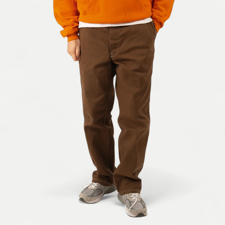 BROWN HBT WORK PANTS