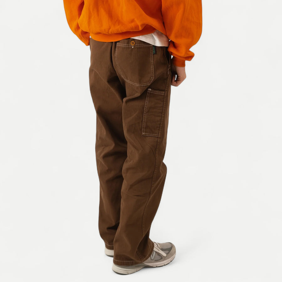 BROWN HBT WORK PANTS