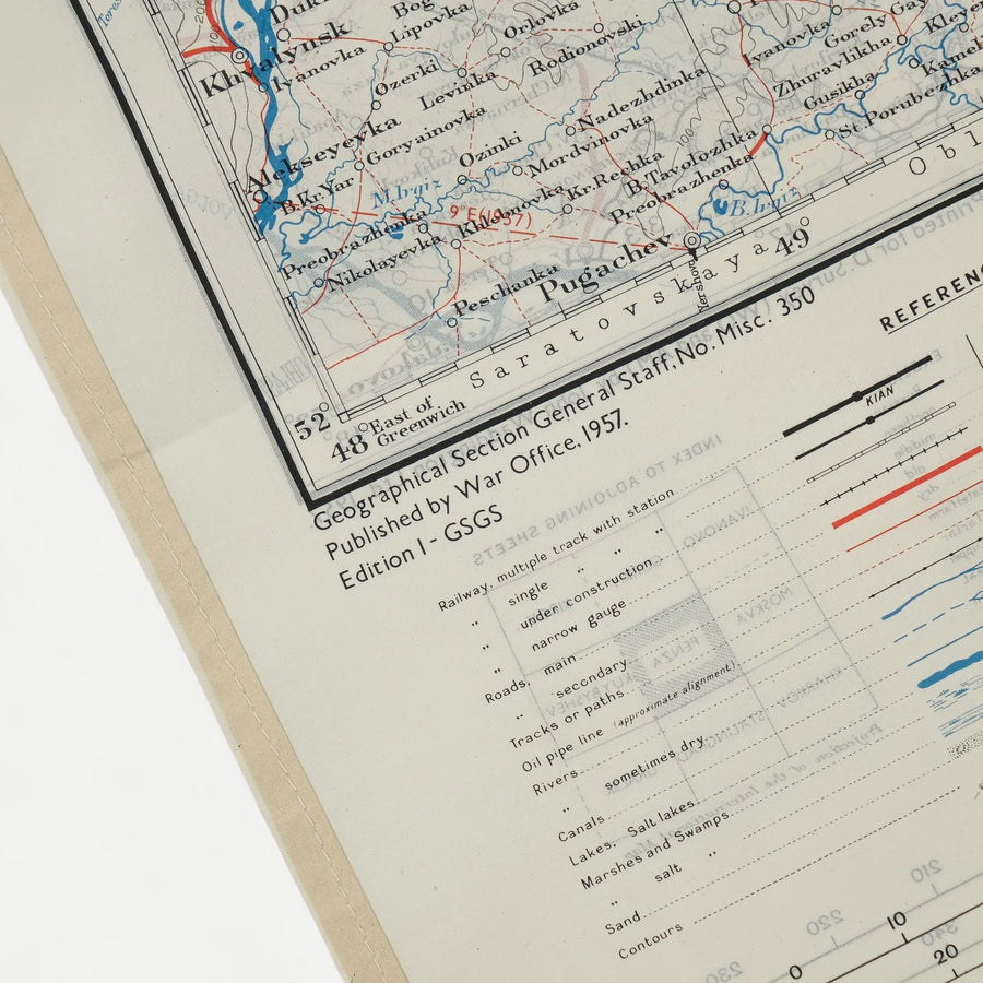 ESCAPE MAP KUYBYSHEV - PENZA