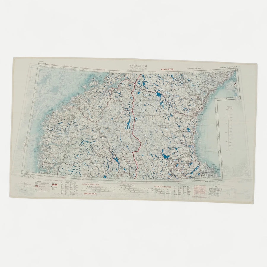 ESCAPE MAP TRONDHEIM - HELSINKI