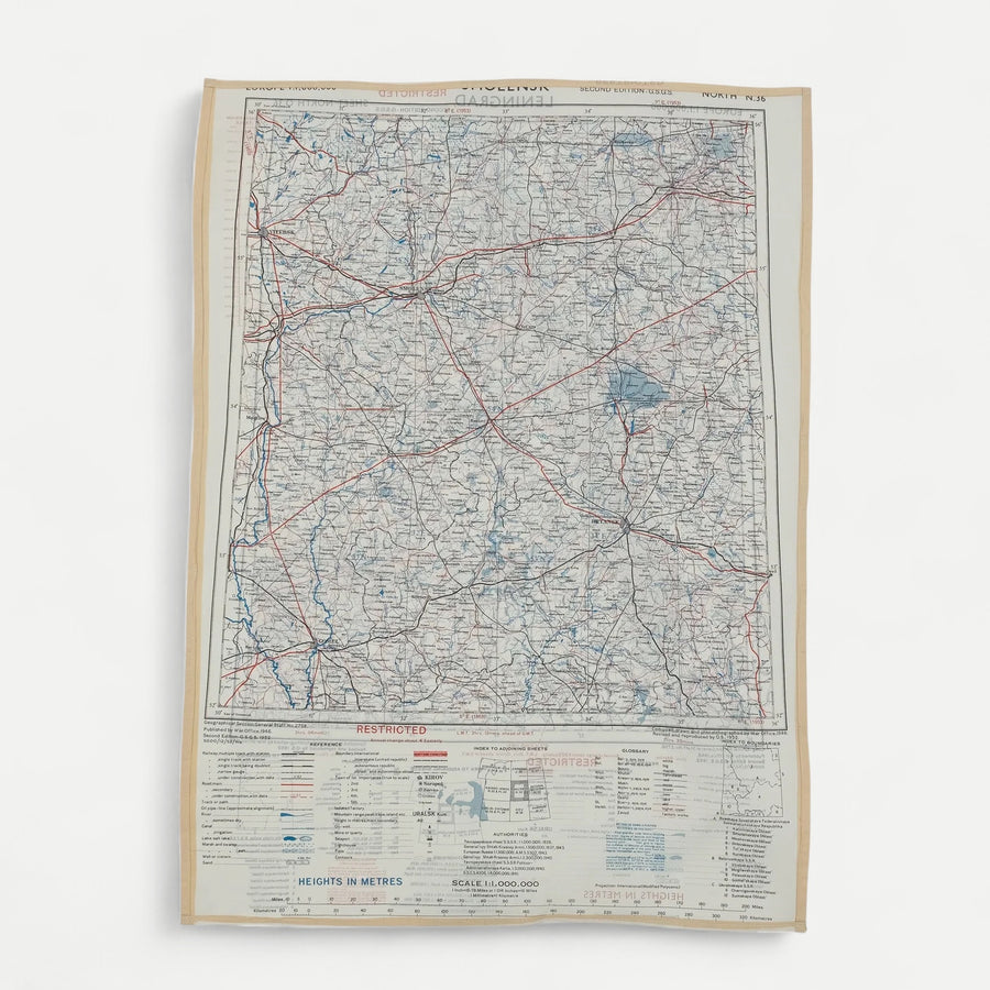 ESCAPE MAP LENINGRAD - SMOLENSK