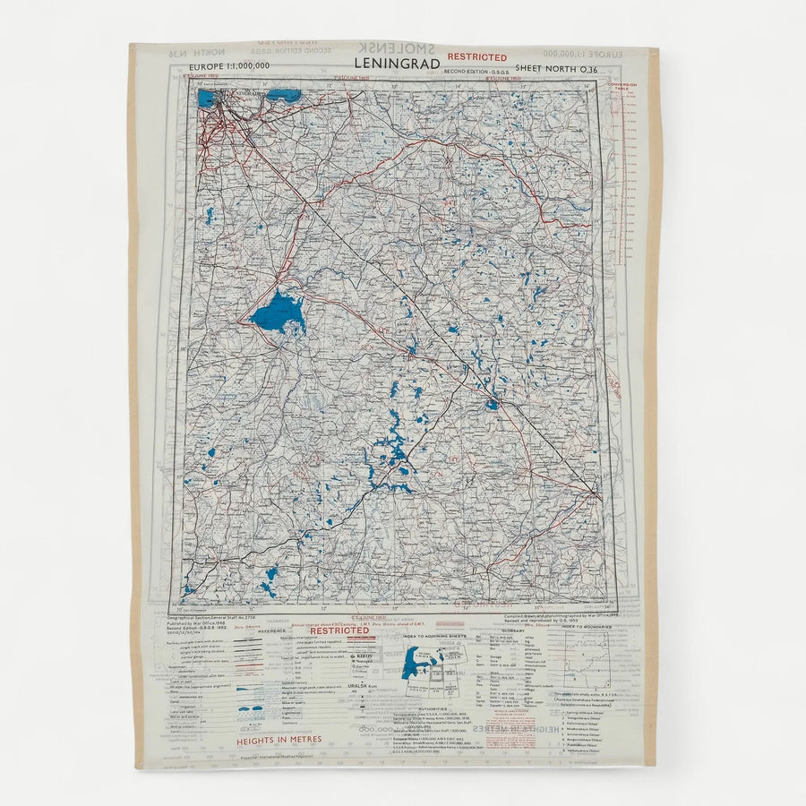 ESCAPE MAP LENINGRAD - SMOLENSK