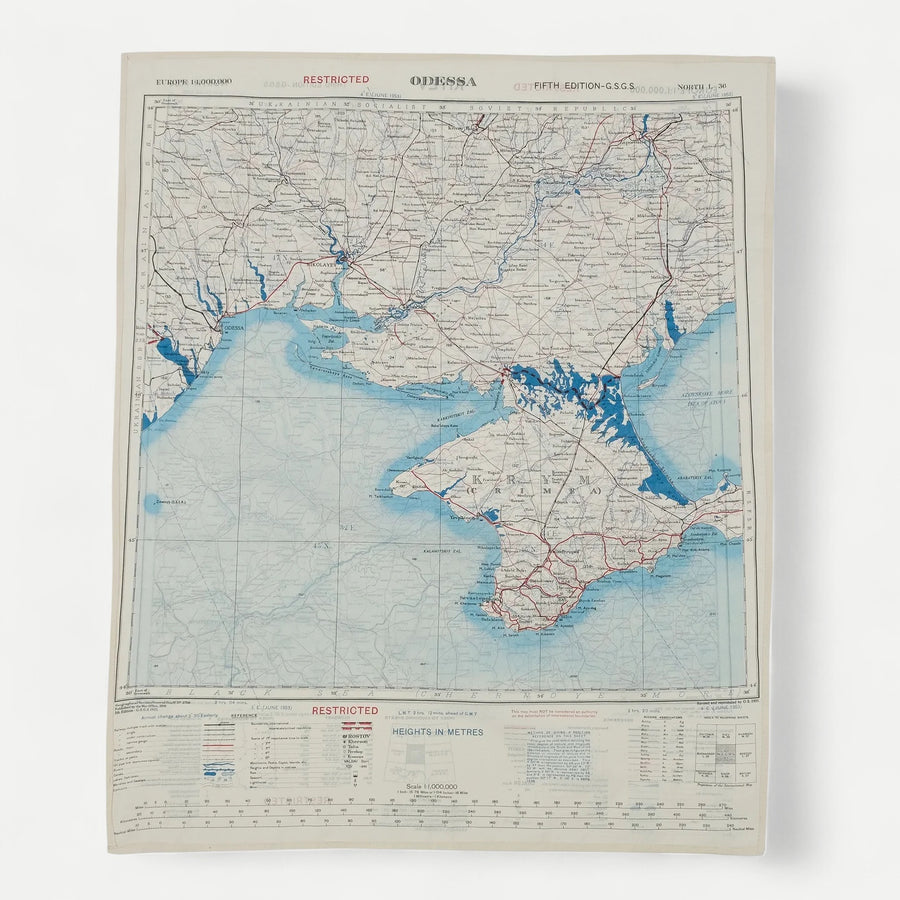 ESCAPE MAP ODESSA - KIYEV