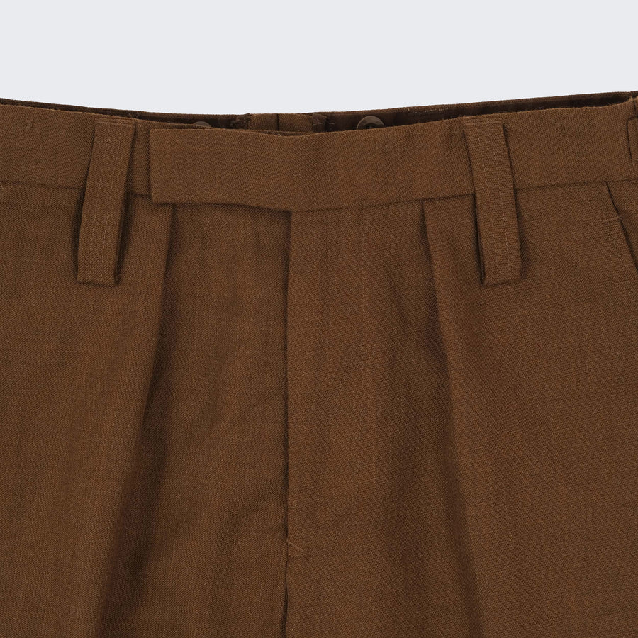 BROWN RAF TAILOR SHORT