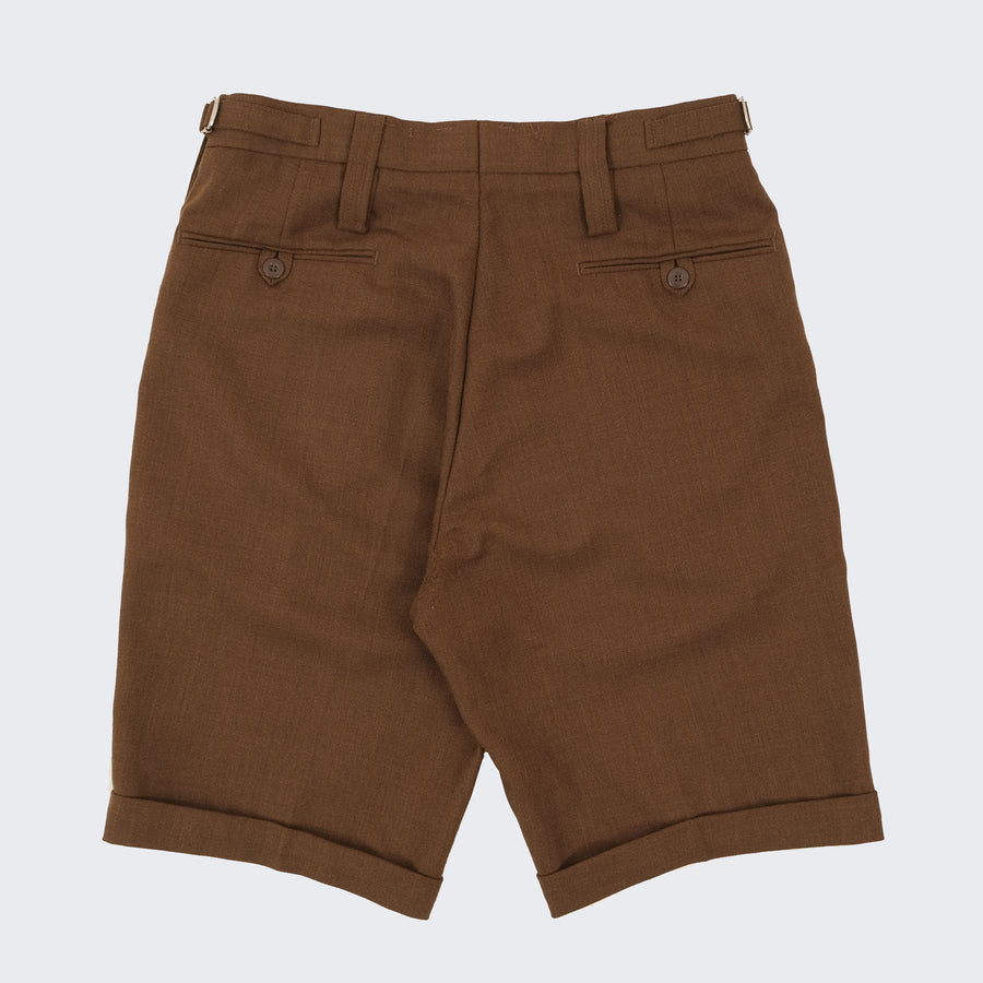 BROWN RAF TAILOR SHORT