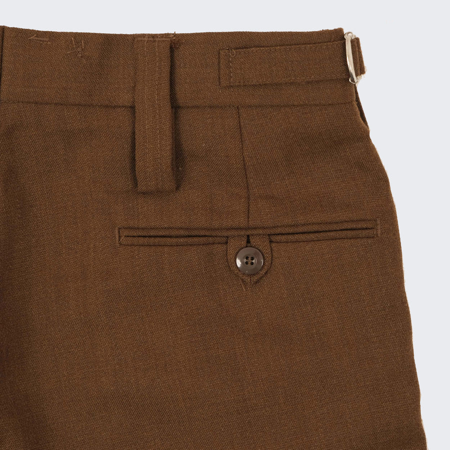 BROWN RAF TAILOR SHORT