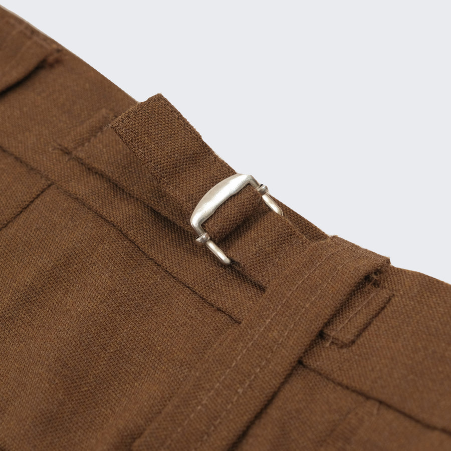 BROWN RAF TAILOR SHORT