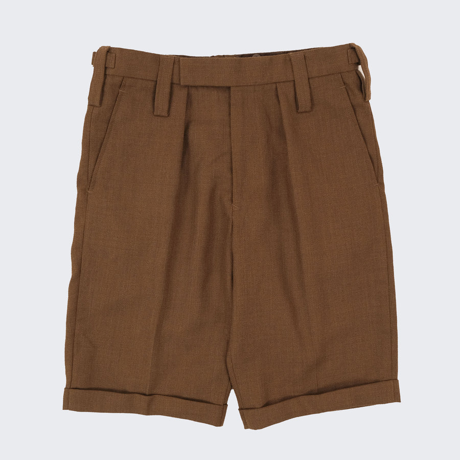 BROWN RAF TAILOR SHORT