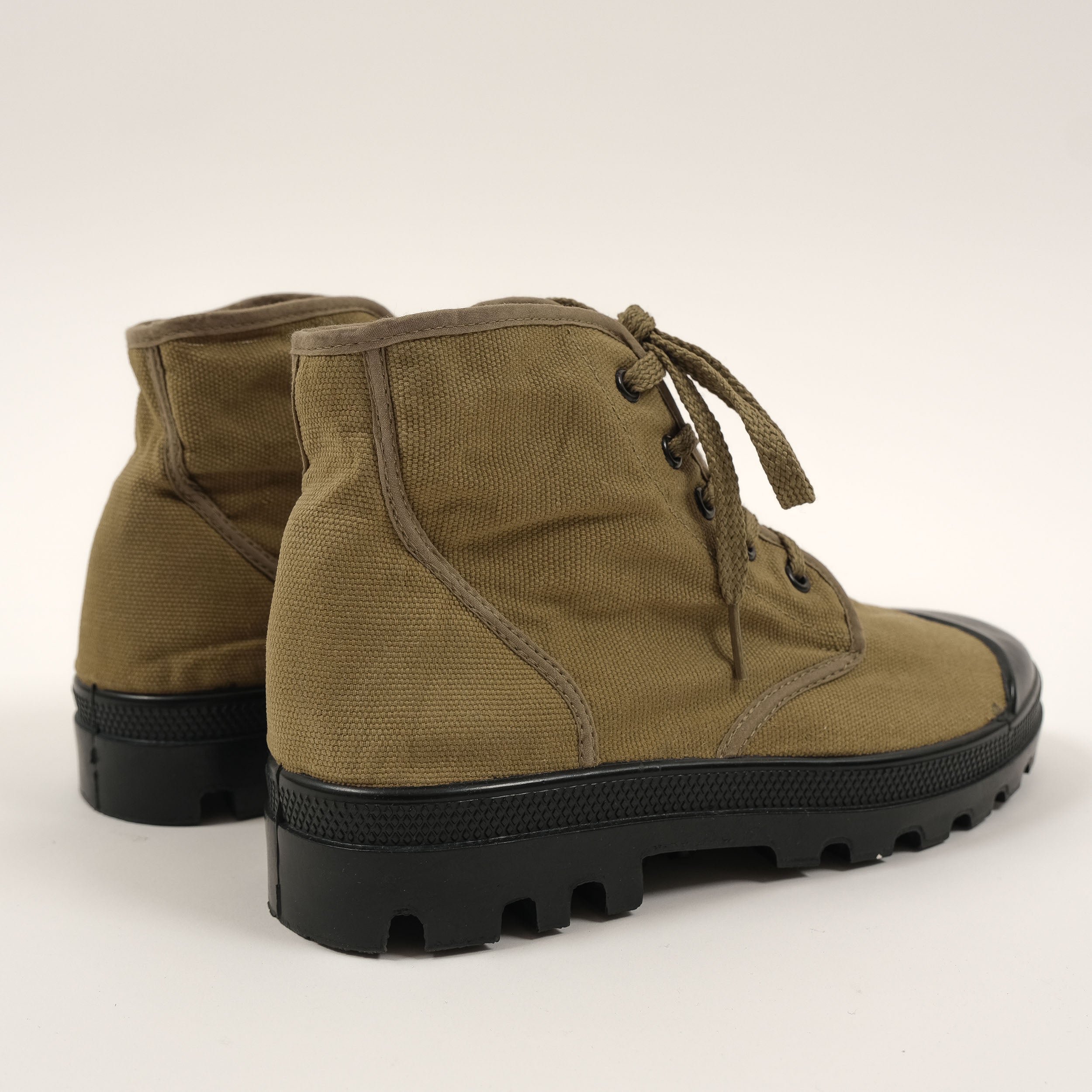 Canvas boots military hot sale