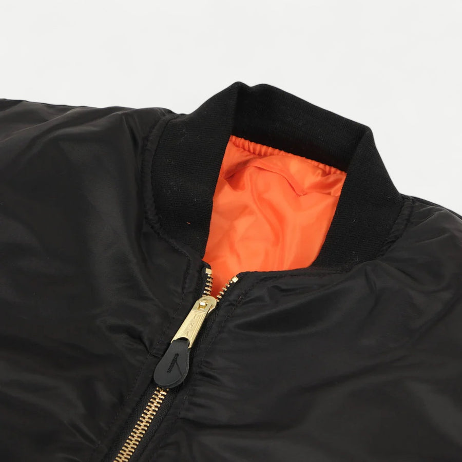 USA BOMBER MA-1 - BLACK