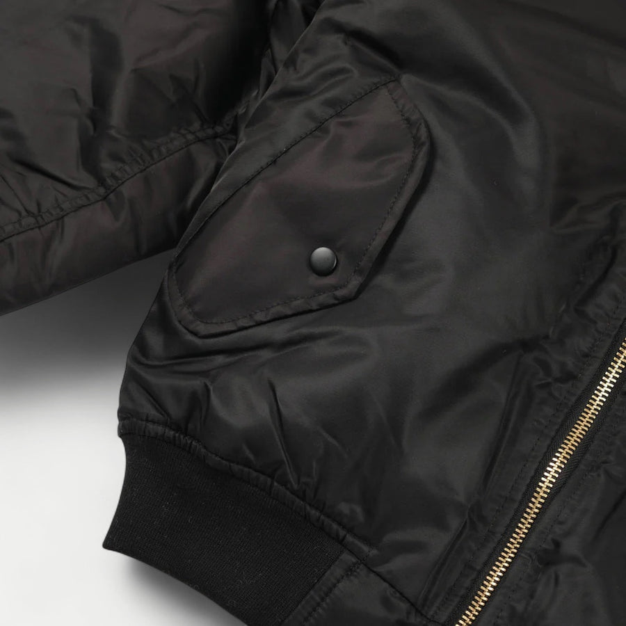 USA BOMBER MA-1 - BLACK