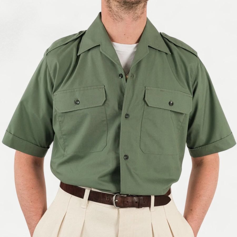 TROPICAL CAMP COLLAR SHIRT