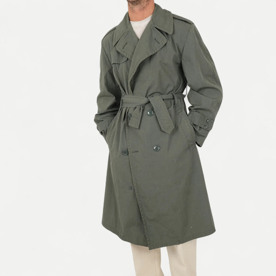 US GREY RAINCOAT