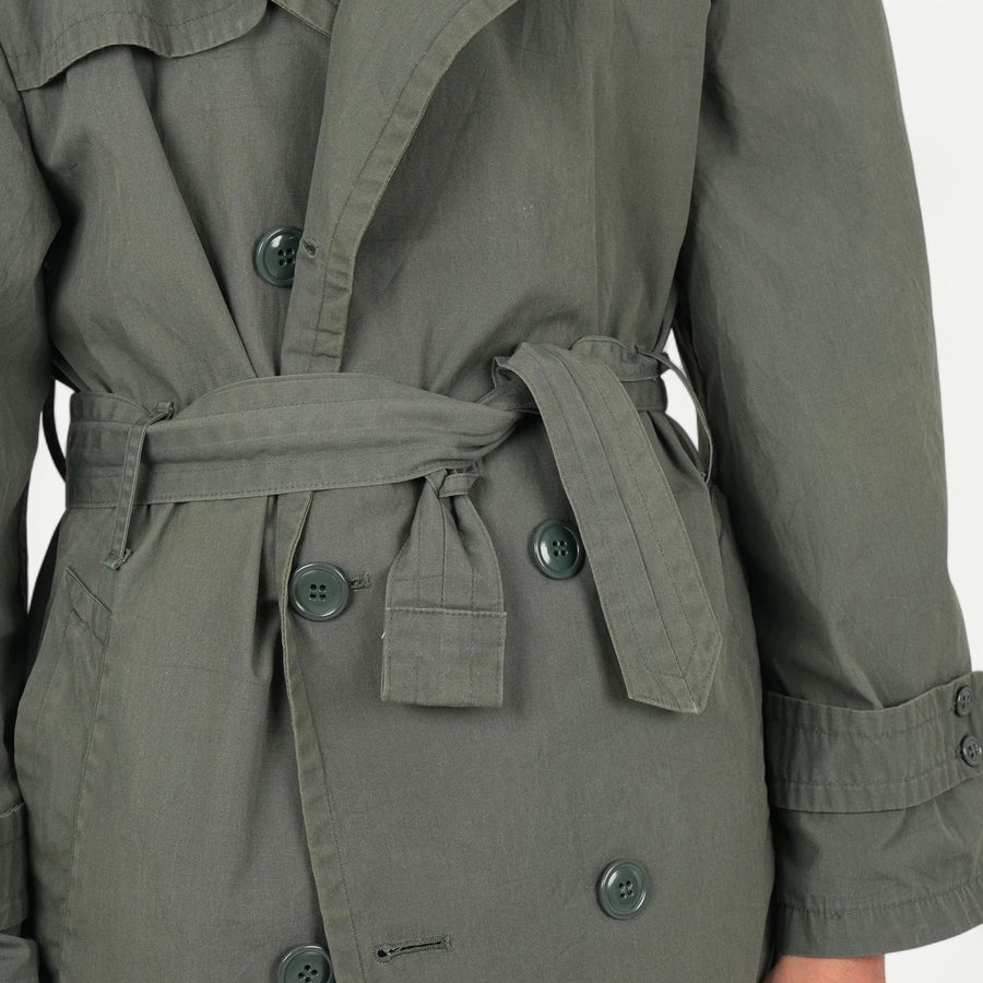 US GREY RAINCOAT