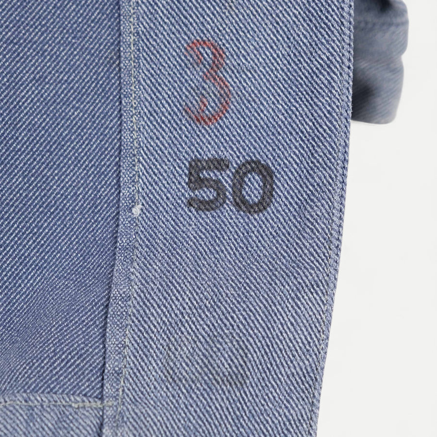 USED BLUE SWISS DENIM JACKET