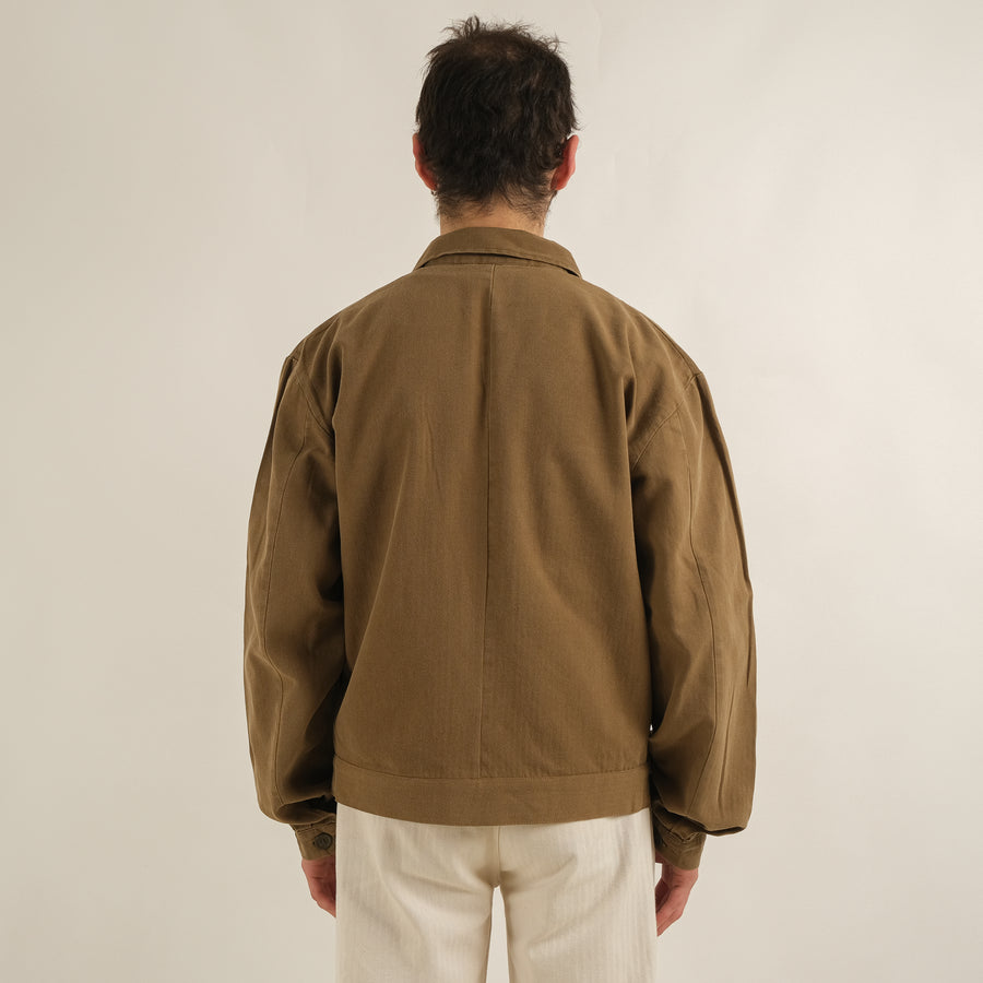 HBT BROWN CYCLIST JACKET