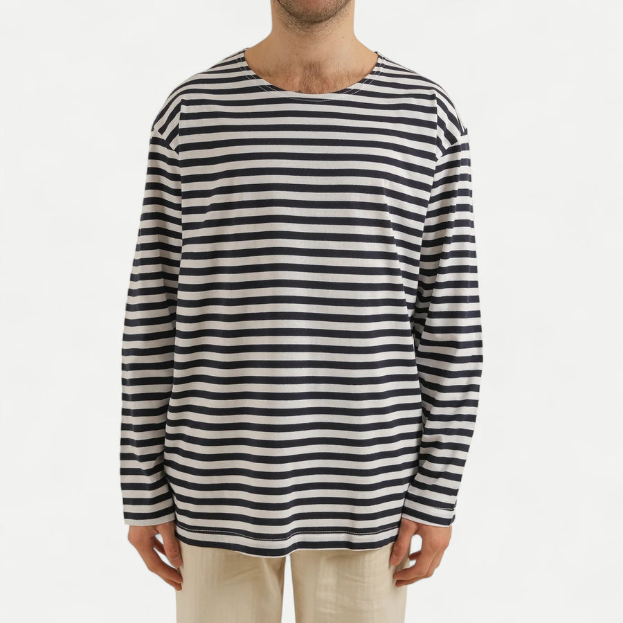SAILOR LONGSLEEVES TEE - NAVY
