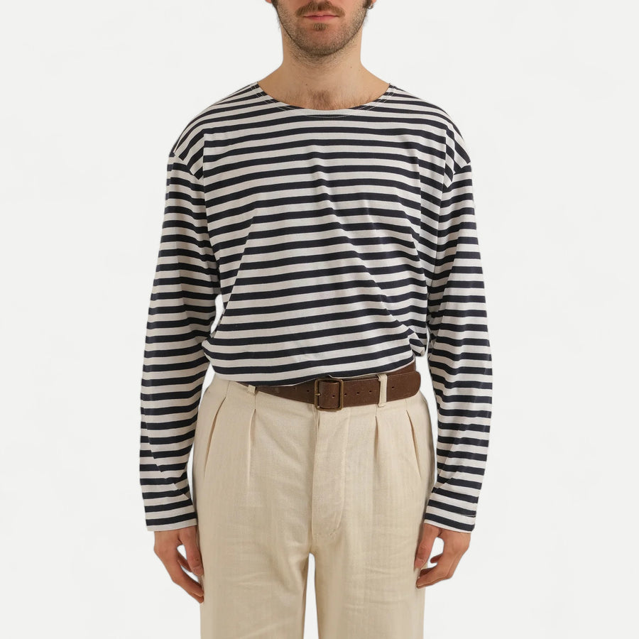 SAILOR LONGSLEEVES TEE - NAVY