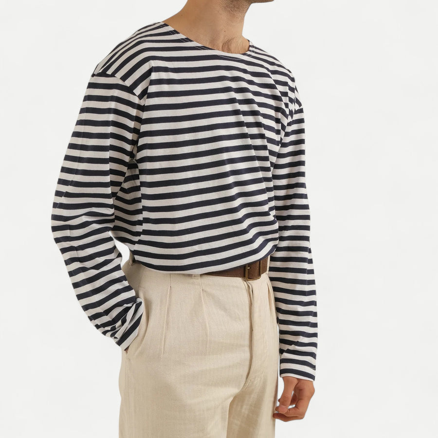 SAILOR LONGSLEEVES TEE - NAVY