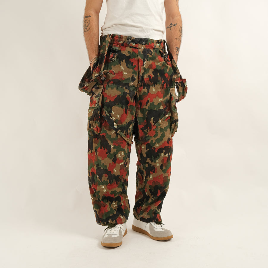 70s SWISS ARMY ALPENFLAGE M70 CAMO PANTS