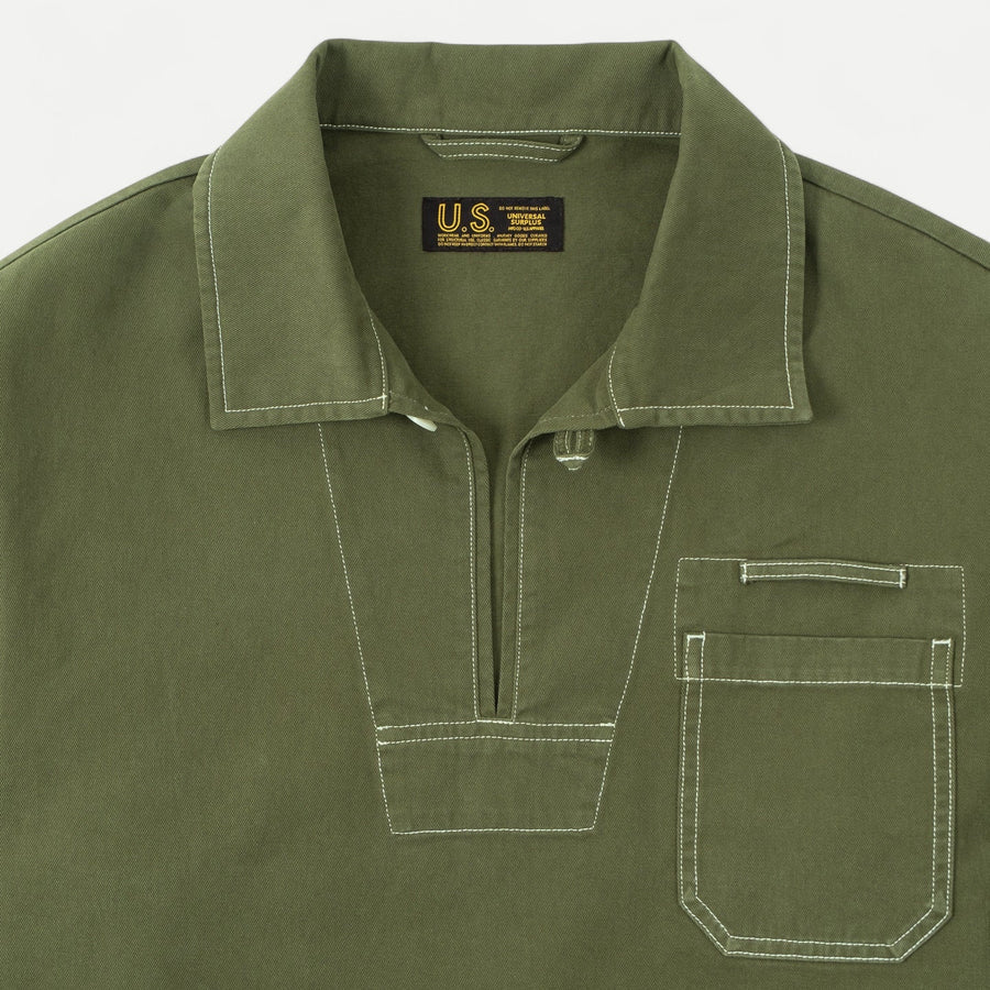 SAILOR WORK SHIRT - OLIVE GREEN