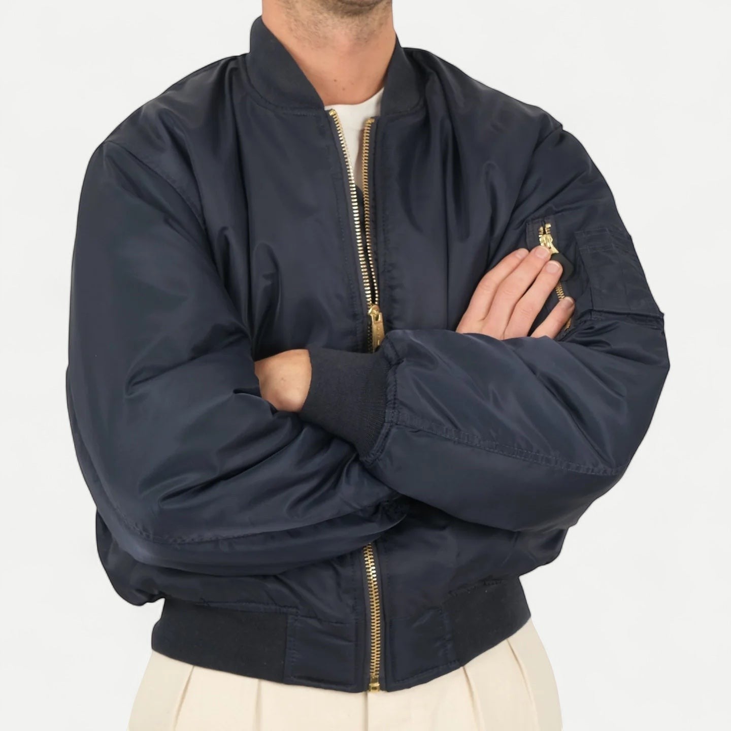USA BOMBER MA-1 - NAVY — Universal Surplus