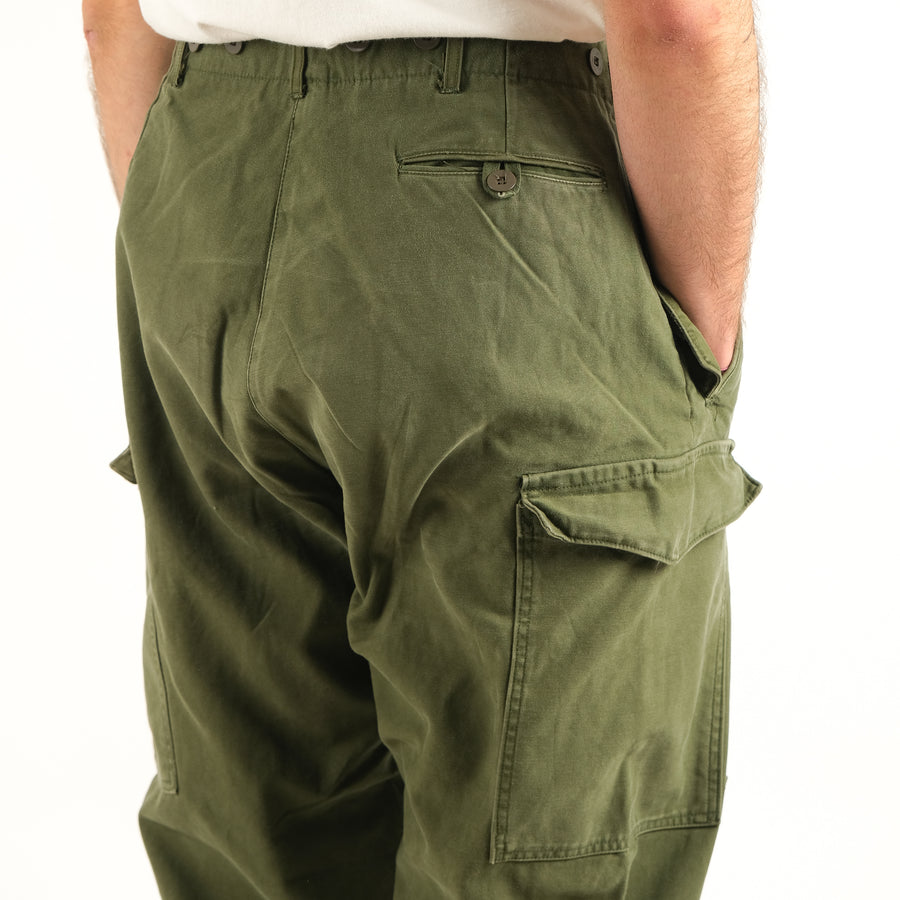 SWEDISH GREEN FATIGUE PANTS