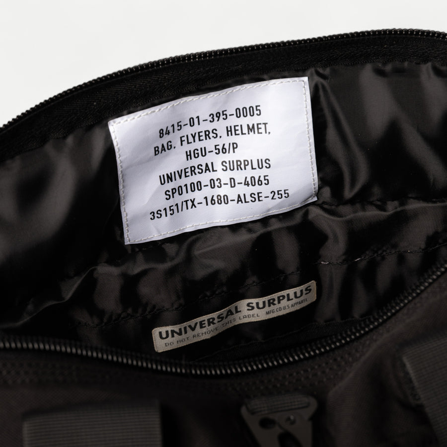 UNIVERSAL HELMET BAGPACK - BLACK