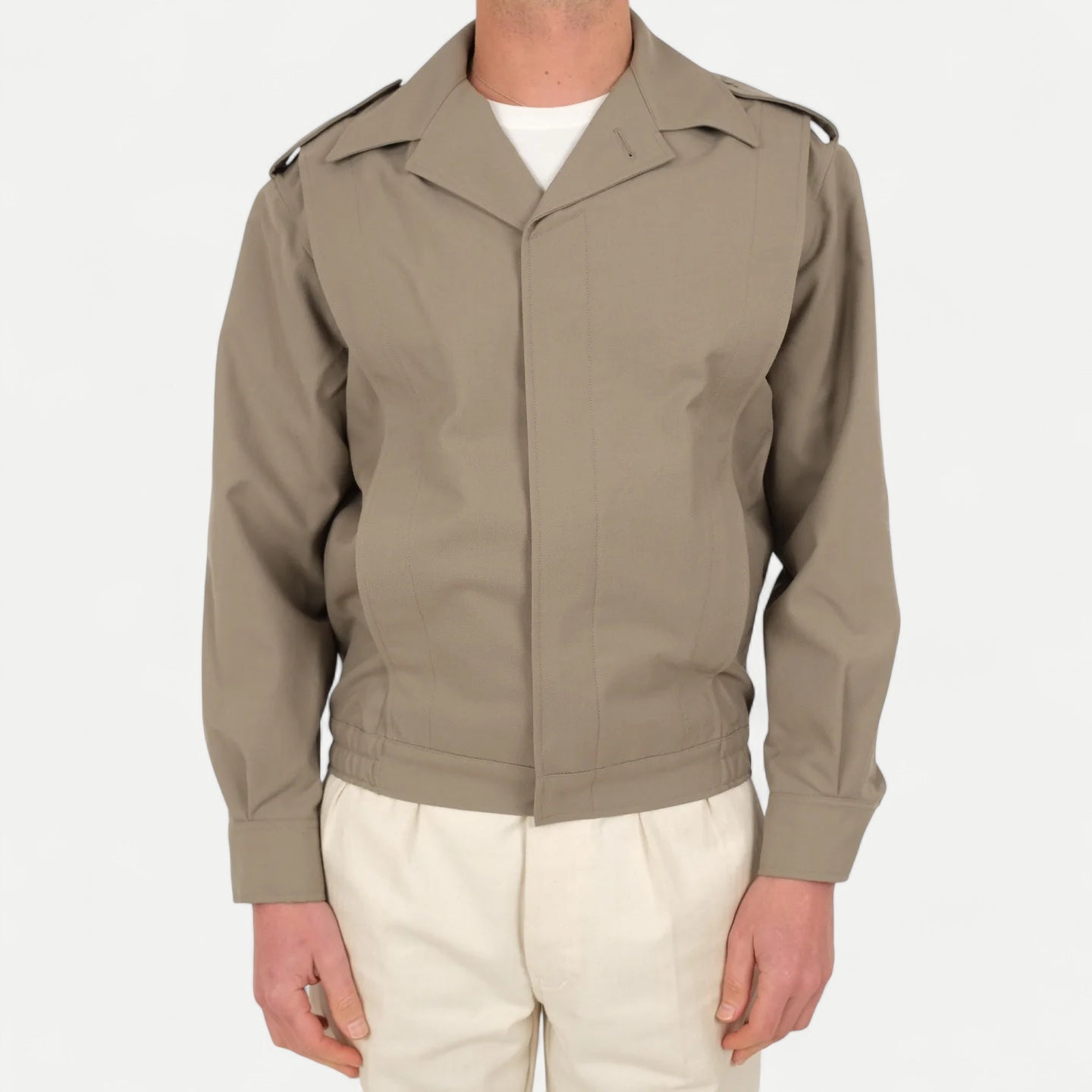 FRENCH GREIGE BOMBER JACKET — Universal Surplus