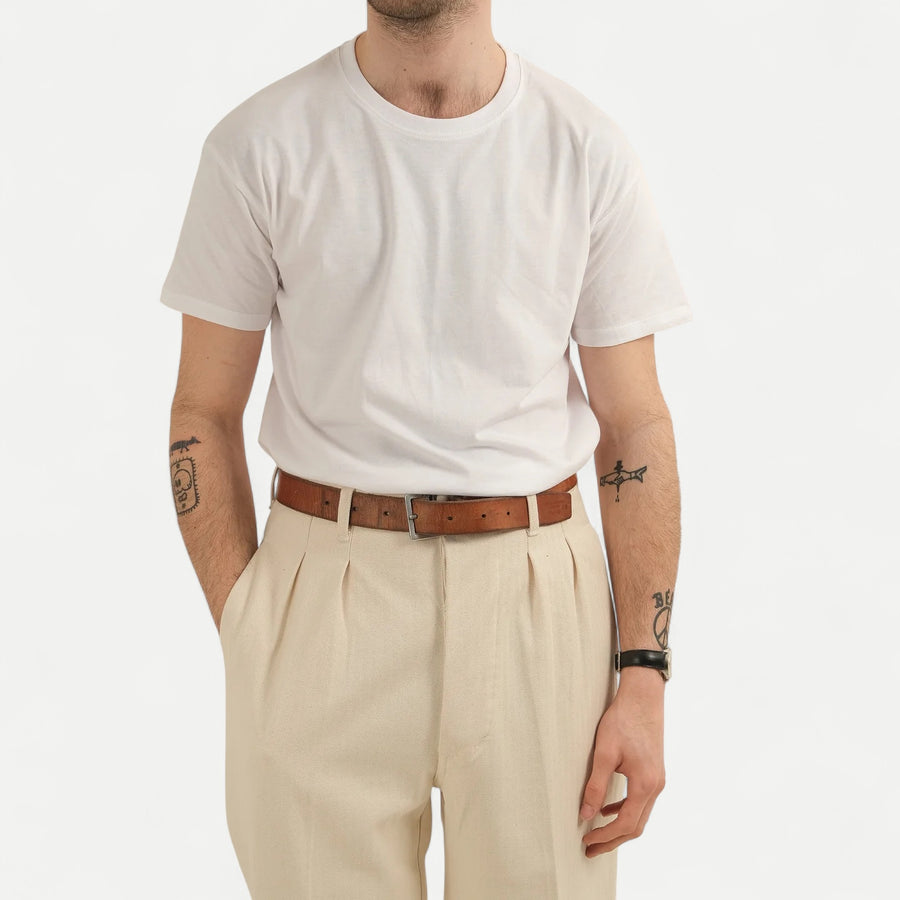 TUBULAR FRENCH TEE - WHITE