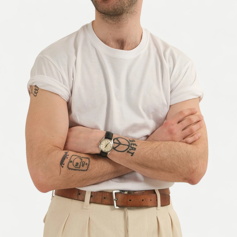 TUBULAR FRENCH TEE - WHITE
