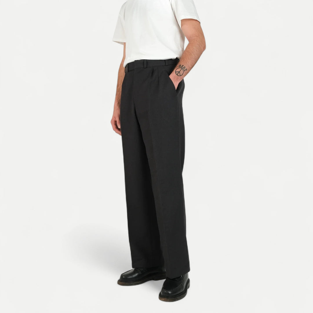 CHARCOAL TAILOR PANTS*