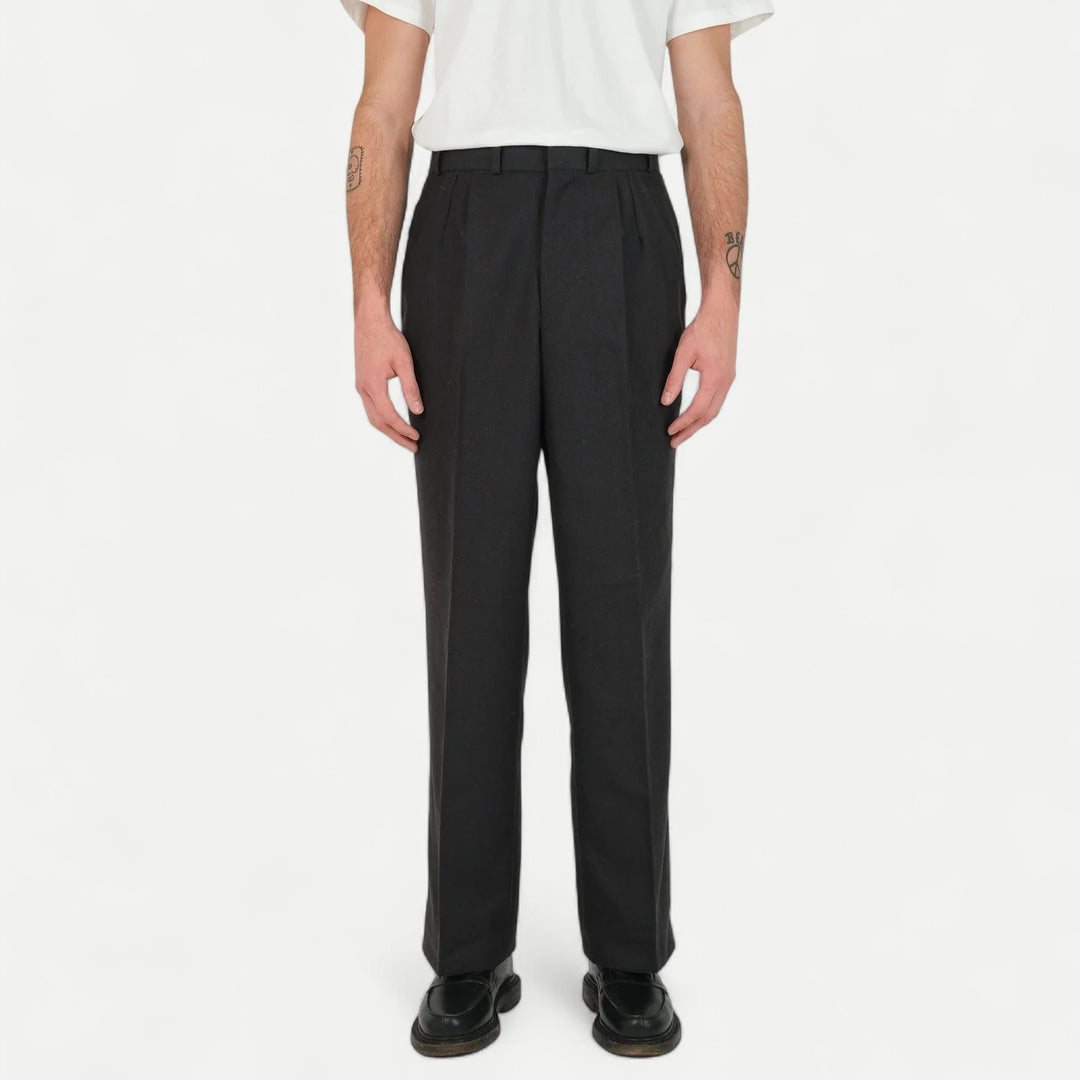 CHARCOAL TAILOR PANTS — Universal Surplus