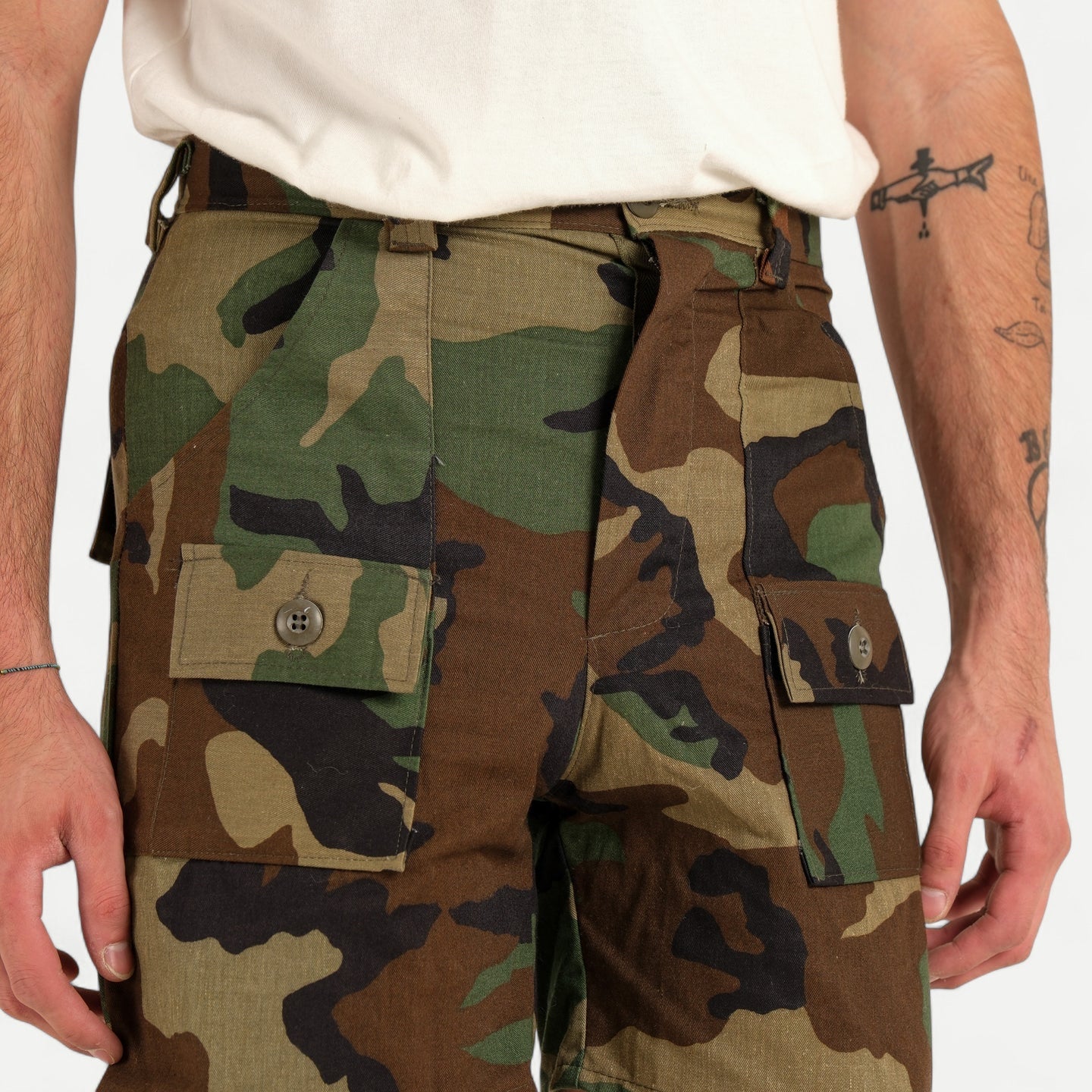 US ARMY WOODLAND TACTICAL SHORT — Universal Surplus
