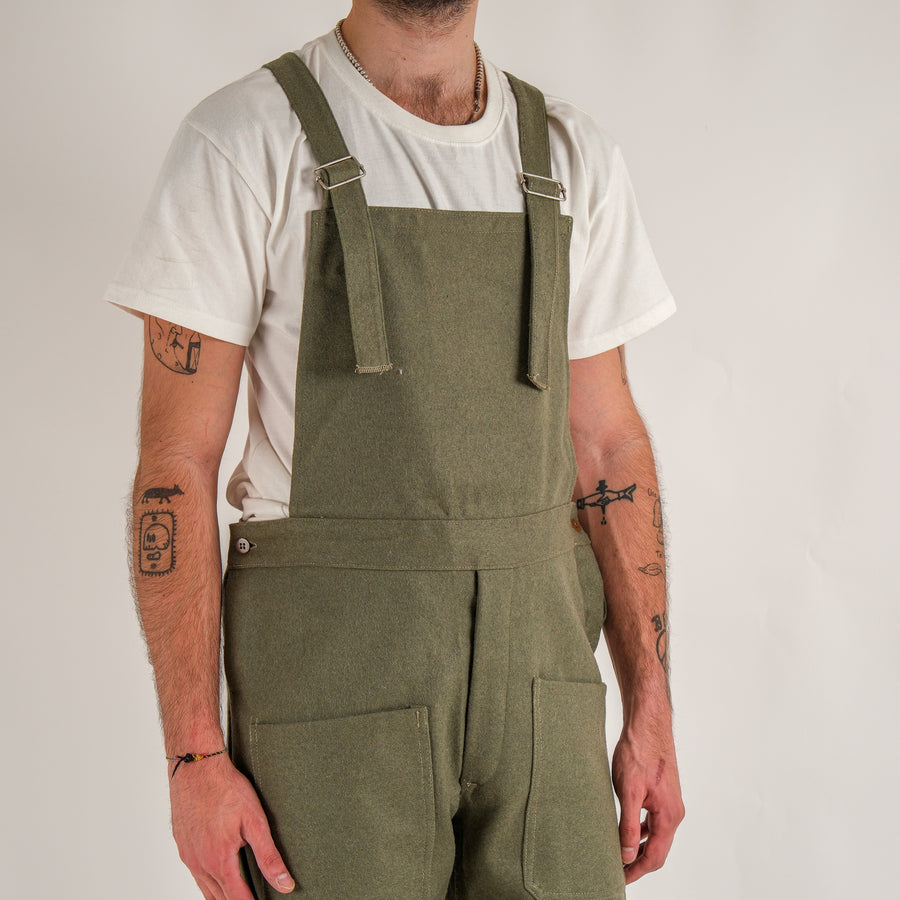 ITALIAN WOOL WORK OVERALLS