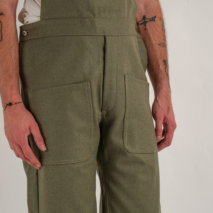 ITALIAN WOOL WORK OVERALLS