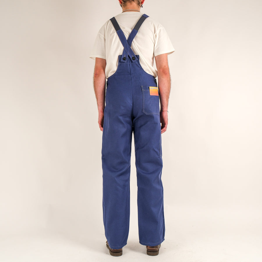 FRENCH BLUE CANVAS  WORK OVERALLS