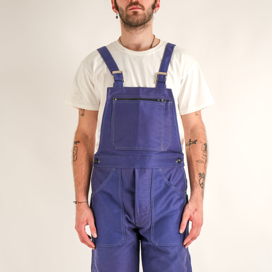 FRENCH MOLESKINE BLUE WORK OVERALLS