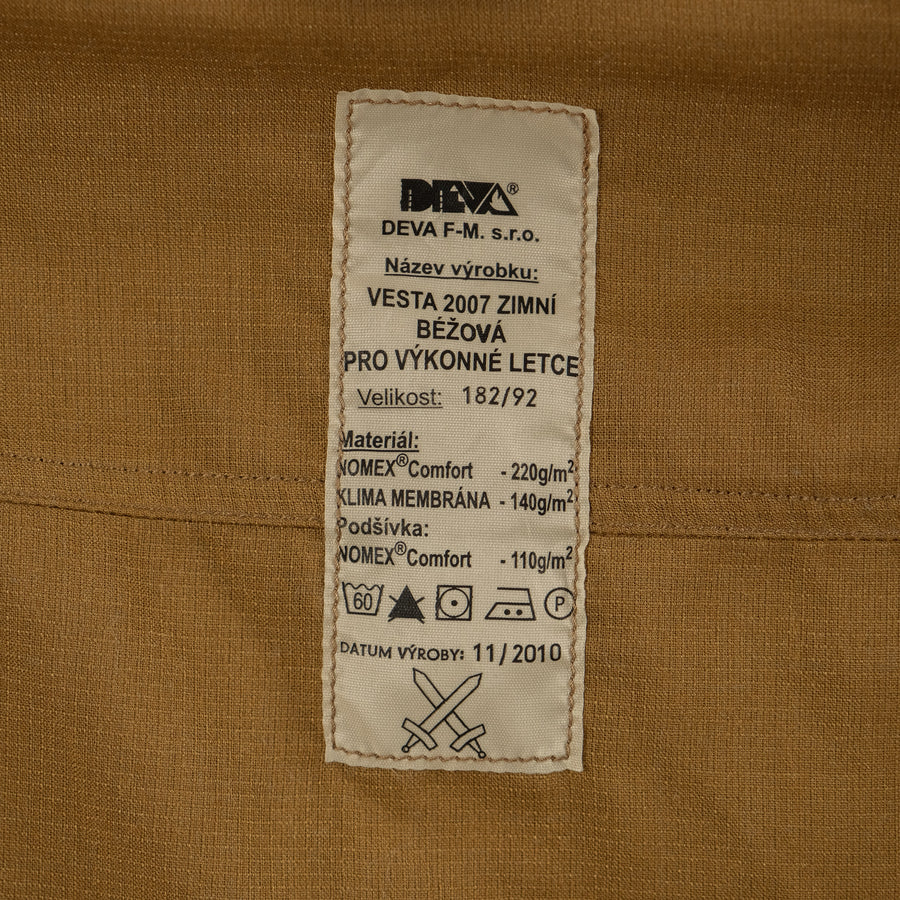 60s CZ BEIGE UTILITY PILOT JACKET