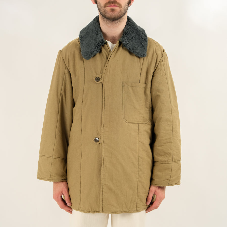 SOVIET DOWN SHEARLING JACKET