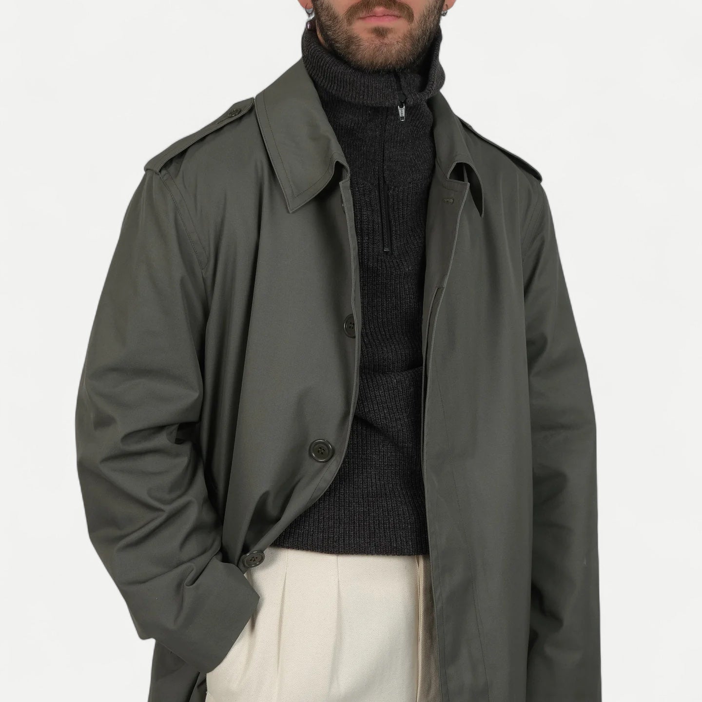 French Military Rain Coat フレンチミリタリ