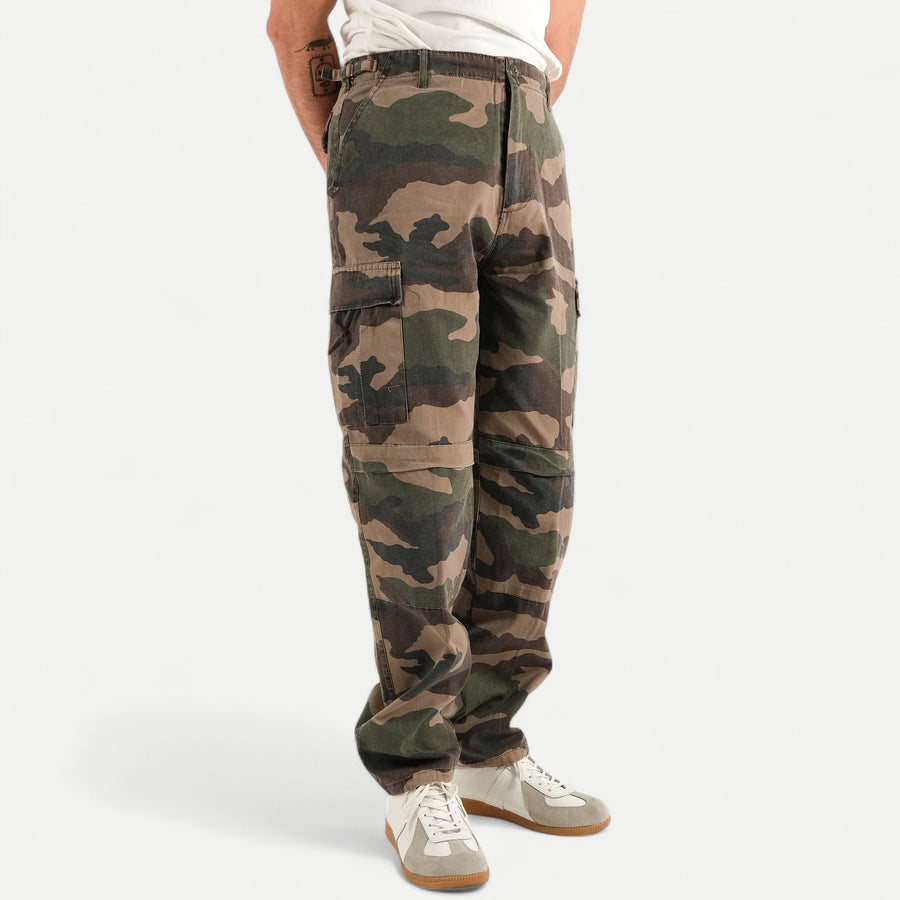 US WOODLAND CAMO CARGO PANTS