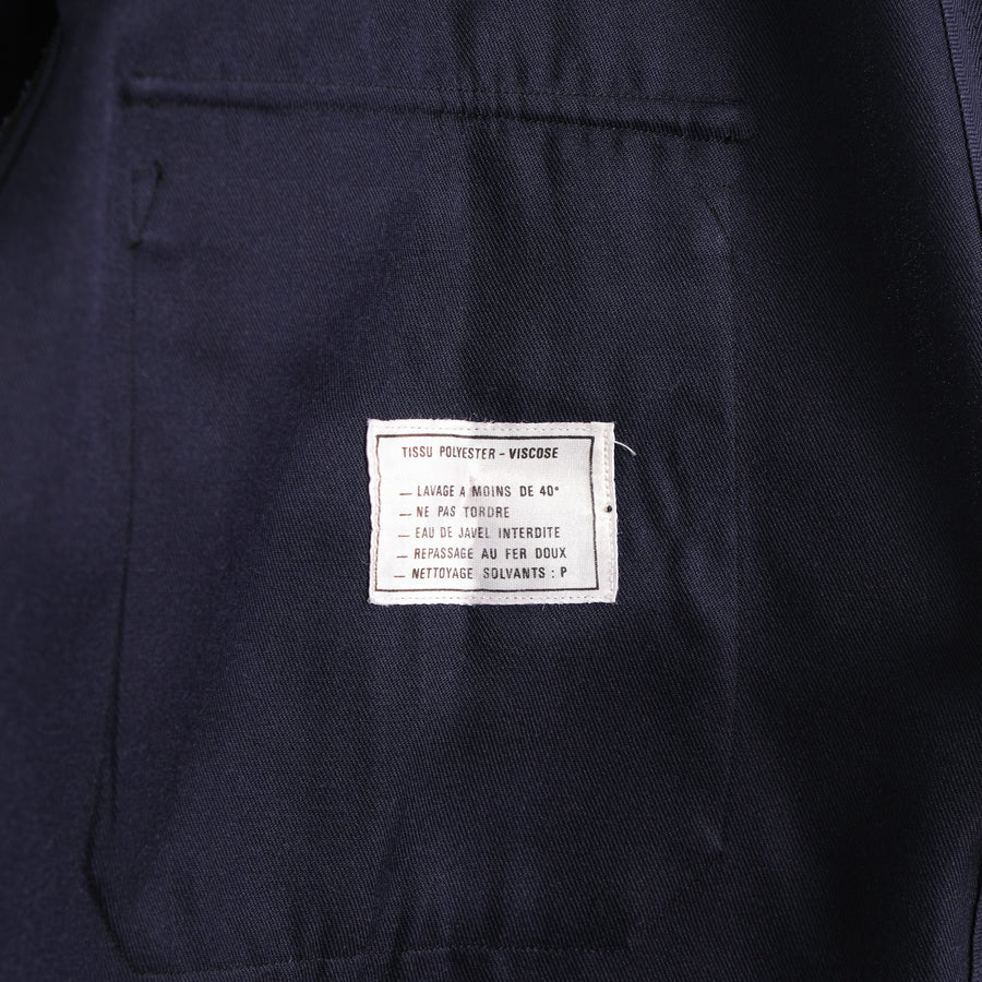 NAVY FRENCH MILITARY SHIRT